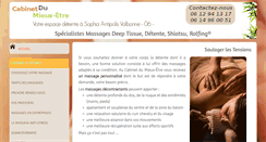 Desktop Screenshot of le-massage-bien-etre.fr